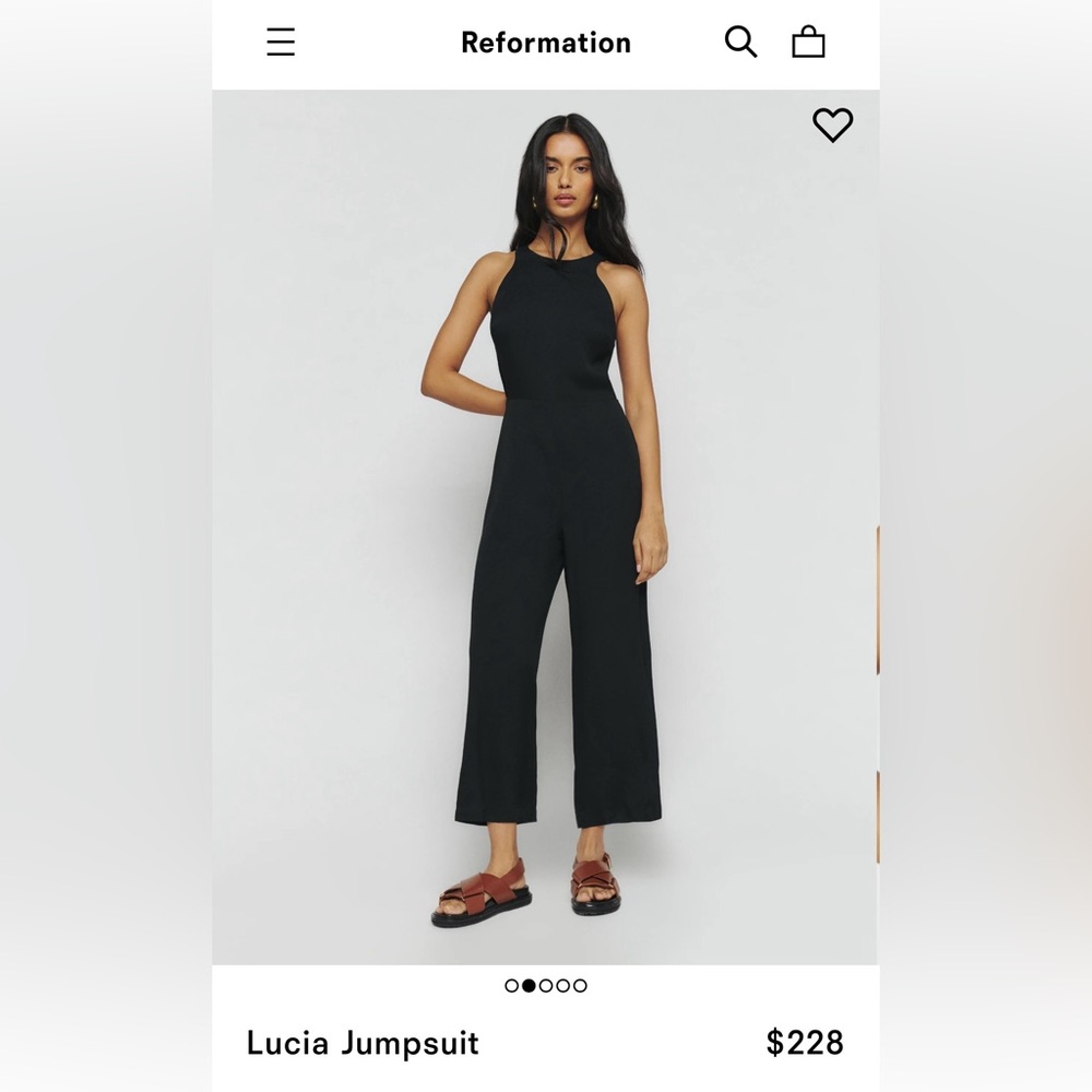 Reformation Lucia Jumpsuit